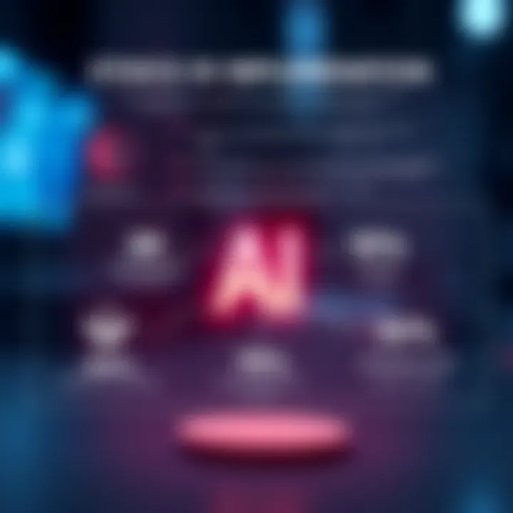 Infographic detailing the ethical considerations in the implementation of AI