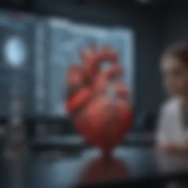 Research Team Data Analysis Research team analyzing data on heart failure therapies