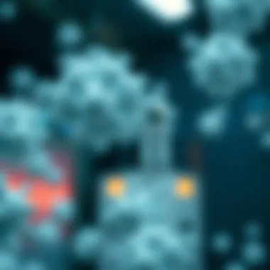 Conceptual representation of HIV vaccine research