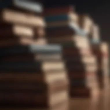 Exploring Unique Voices A stack of books, representing diverse voices and styles in writing.