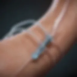 Innovative catheter design showcasing ergonomic features for enhanced patient comfort.