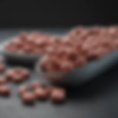 Recommended Iron Supplement Dosages Graph depicting recommended dosages for iron supplements