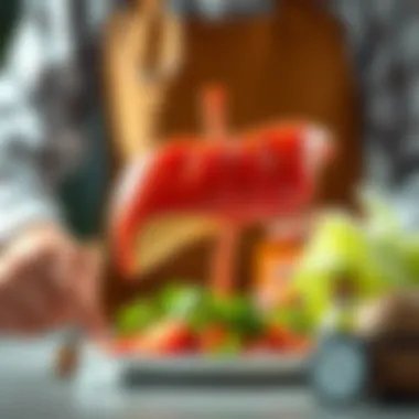 Lifestyle Interventions for NAFLD Management Visual representation of lifestyle interventions for managing NAFLD