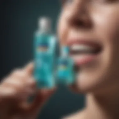 Graph illustrating market trends for dental care products including Listerine Gum Defense.
