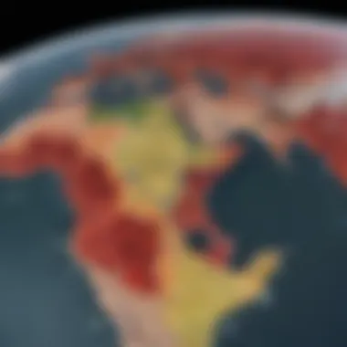 Global Impact of AIDS Global map illustrating the spread of AIDS