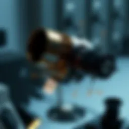 A detailed diagram illustrating the components of a Low Earth Orbit tracker.