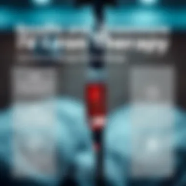 Infographic showcasing the advantages and disadvantages of intravenous iron therapy