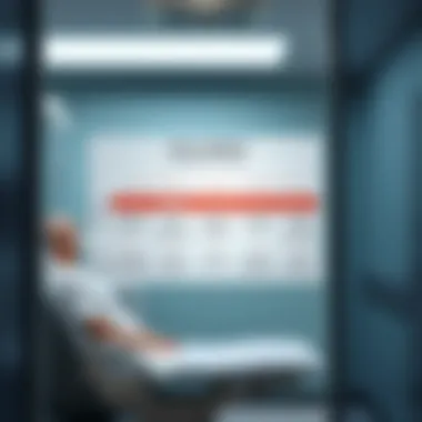 Diagram illustrating patient eligibility criteria for intravenous iron treatment