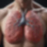 Diagram illustrating the biological mechanisms of lung rejuvenation