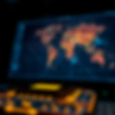 Modern star mapping software interface