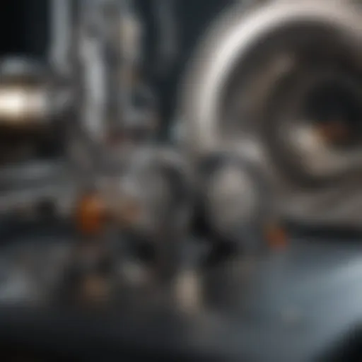 Diagram illustrating the principles of mass spectrometry