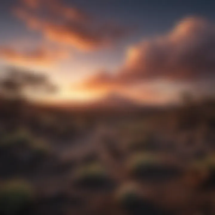 The stunning landscapes surrounding Mauna Kea, showcasing its unique environment