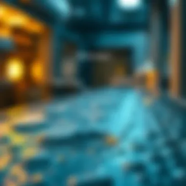 Mechanisms of Super Hydrophilic Properties Diagram explaining the mechanisms behind super hydrophilic properties