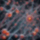 Molecular structure of mRNA showcasing its role in vaccine technology