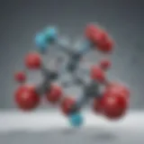 Chemical structure of myxothiazol showcasing its unique molecular arrangement