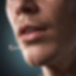 Illustration of the nicotine patch mechanism