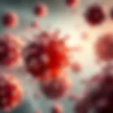 Detailed illustration of nosocomial pneumonia pathogens