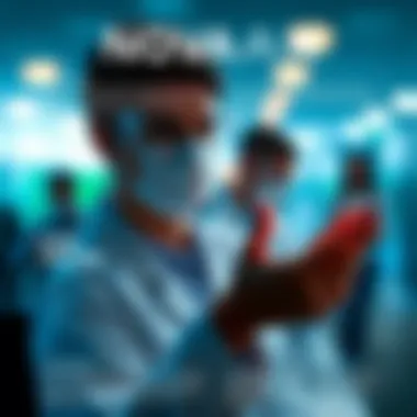 Infographic outlining Novavax's future directions and market performance