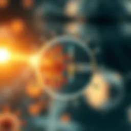 Diagram illustrating Novavax's innovative vaccine technology