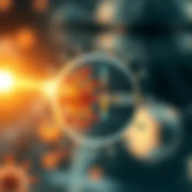 Diagram illustrating Novavax's innovative vaccine technology