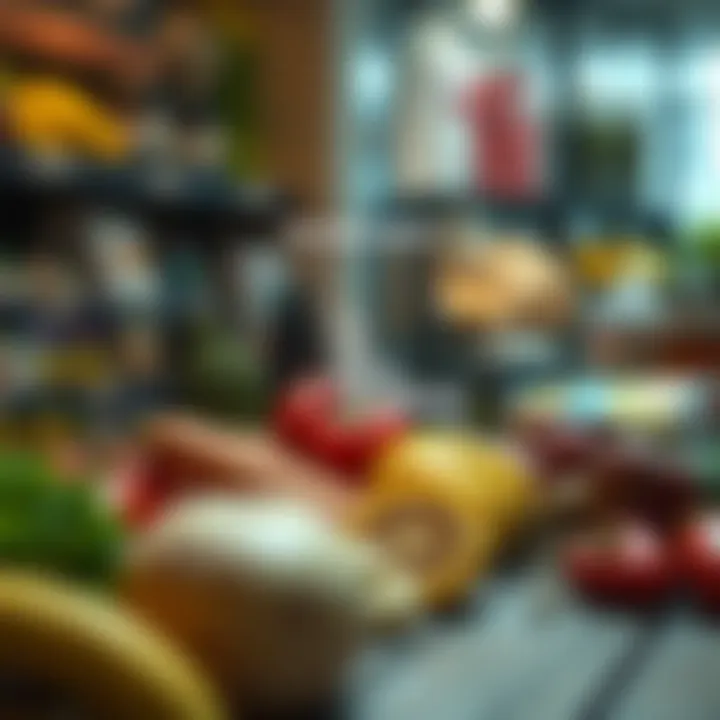 Graph illustrating the impact of nutrition literacy on health