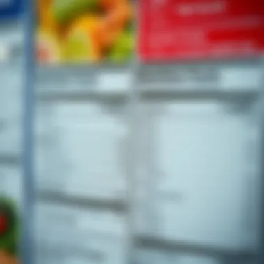 Illustration of nutrition label comparison