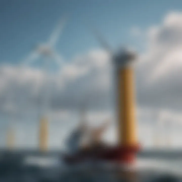 Graphs showing the economic advantages of offshore wind energy