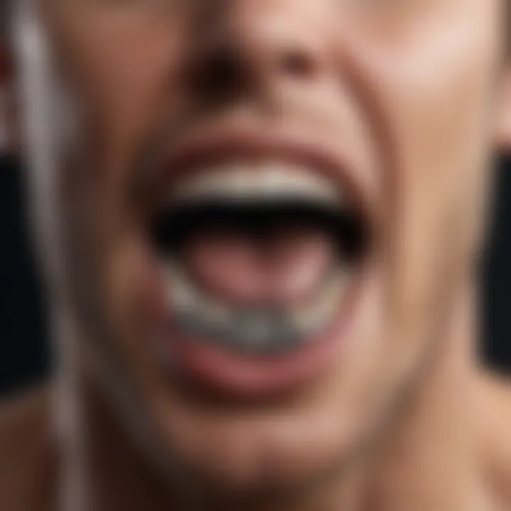 Conceptual image illustrating pain relief mechanism