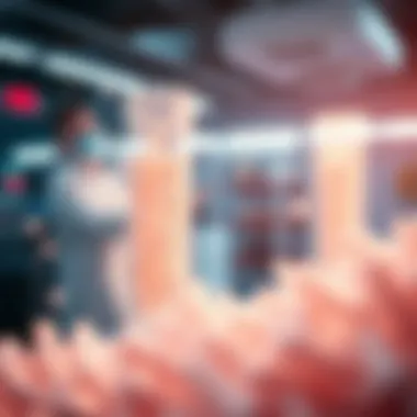 Future Research Trends in Antibiotic Development Futuristic depiction of antibiotic research trends