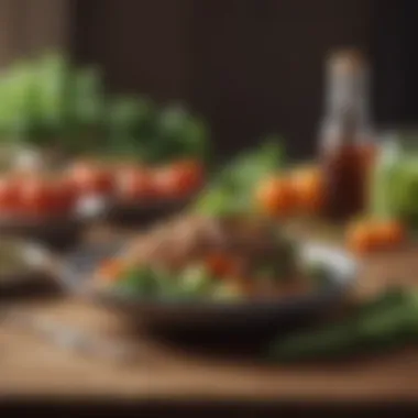 Mindfulness in Vegetarian Diet A serene setting for mindful eating