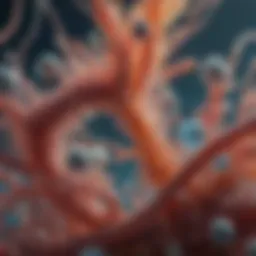 Microscopic view of plastic-eating bacteria