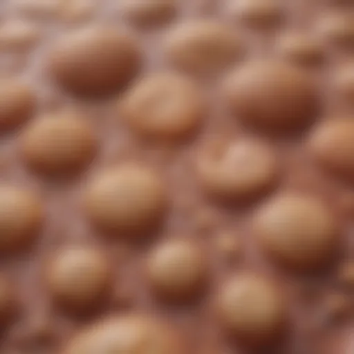 Illustration depicting the texture of porosis skin