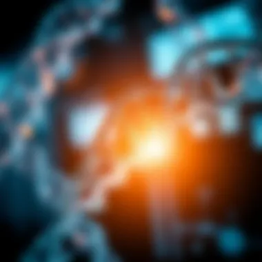 Integration of Genetic Data in Precision Medicine An illustration depicting the integration of genetic data and healthcare