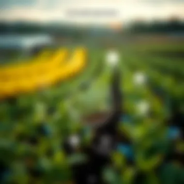 Sustainable Agriculture Practices A diagram showcasing sustainable agricultural practices