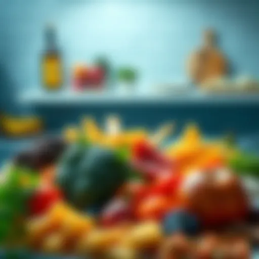 A vibrant array of probiotic-rich foods showcasing their diverse sources