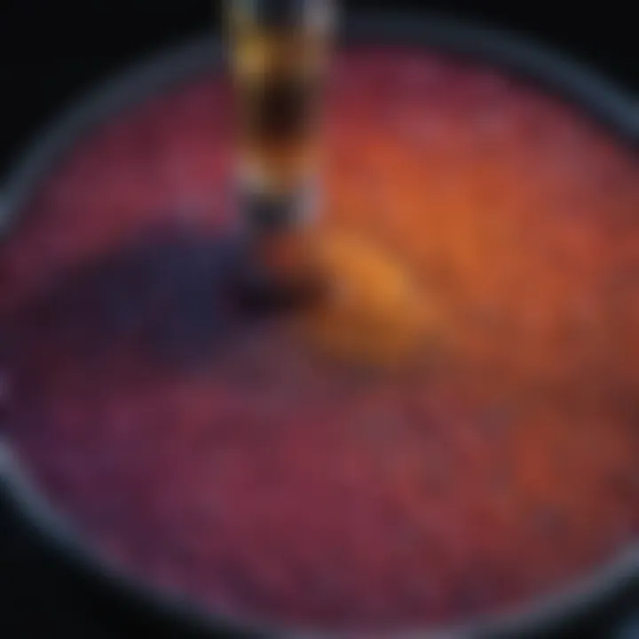Flowchart depicting the protocol for propidium iodide staining in microscopy