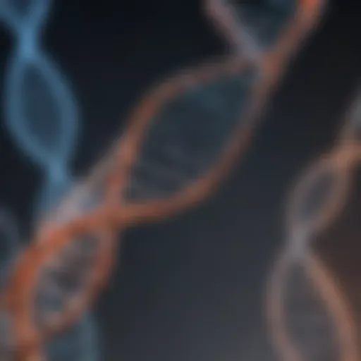 Visual representation of raw DNA data