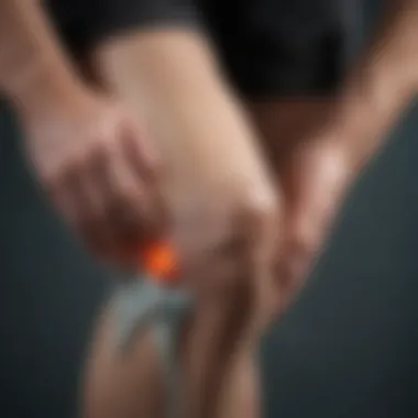 Common Symptoms of Knee Osteoarthritis Visual representation of common symptoms experienced with knee osteoarthritis