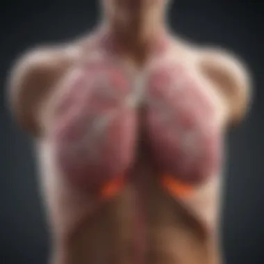 Chart showing future directions in lung cancer management