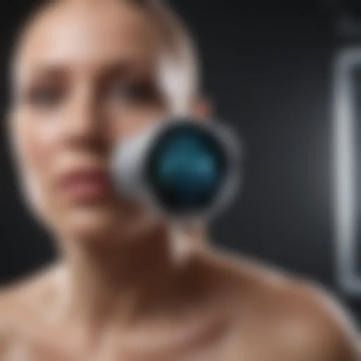 Visual representation of personalized cancer monitoring