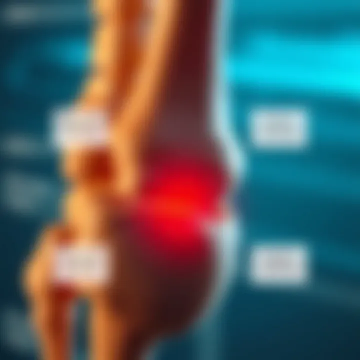 Diagram illustrating factors influencing bone fracture healing