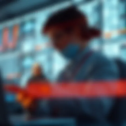 Innovative Technology in Online Assessments Digital examination environment showcasing innovative technology