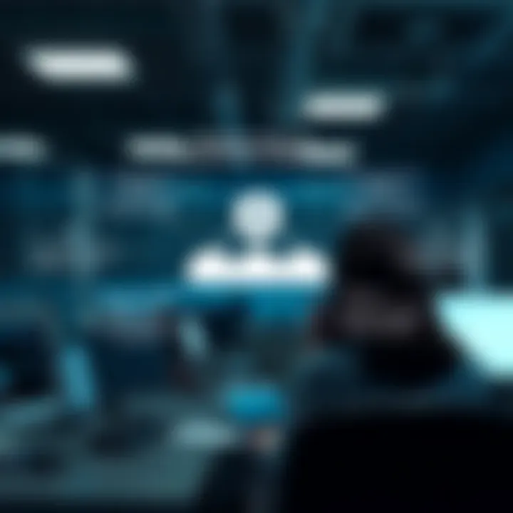 Benefits of Secure Examination Platforms Diagram illustrating secure examination platforms and their benefits