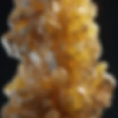 Crystal Structure of Sulfur Sulfur crystal structure showcasing its unique properties