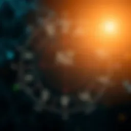 Illustration depicting mathematical symbols related to testing inequalities