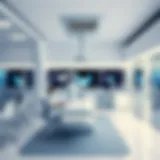 A modern clinic showcasing advanced technology in patient care.