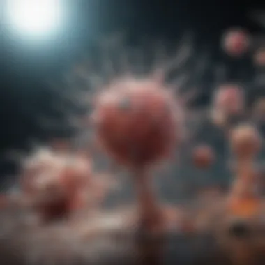 Biological Mechanisms of Stress Impact Illustration of biological mechanisms influenced by stress