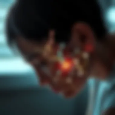 Visual representation of fatigue and exhaustion