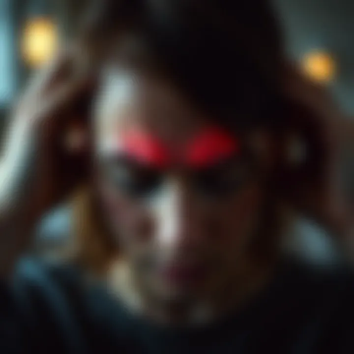 Artistic interpretation of headache experiences