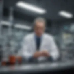 Robert Langer in a laboratory setting